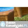 Basen Ogrodowy StarPool Imitujący Drewno 350x120 P350W