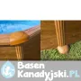 Basen Ogrodowy StarPool Imitujący Drewno 610x375x132 PROV618WO