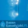 Projektor wiszący LED do basenów kanadyjskich ze stali