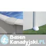 Basen StarPool Biały 500x350x132 PROV518