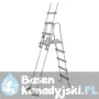 Drabina bezpieczeństwa z platformą BestWay do basenów 120 i 132 cm